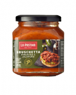 Bruschetta De Pimento Com Pimenta Jalapeo La Pastina 280G